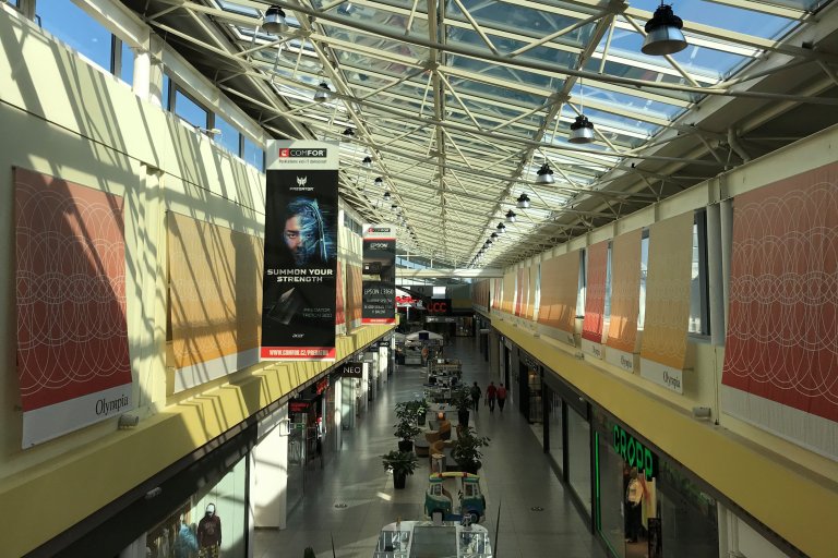 LED osvětlení, Olympia Brno
